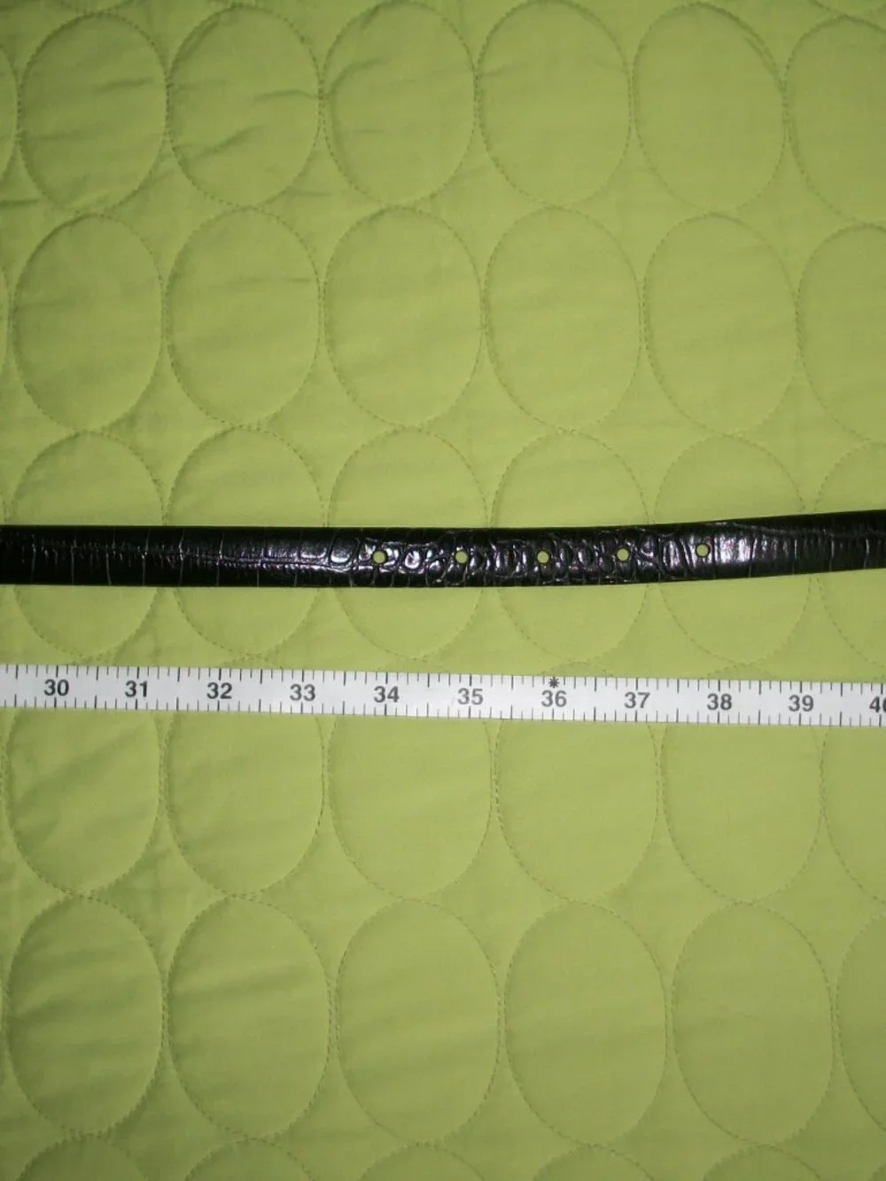 Ralph Lauren Black Leather Belt Size XL
